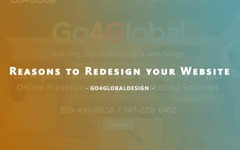 4 Reasons to Redesign Your Website