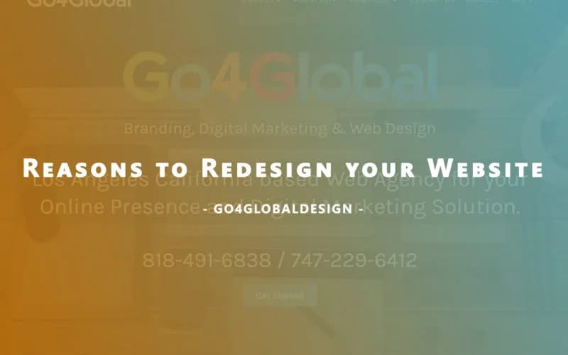 4 Reasons to Redesign Your Website